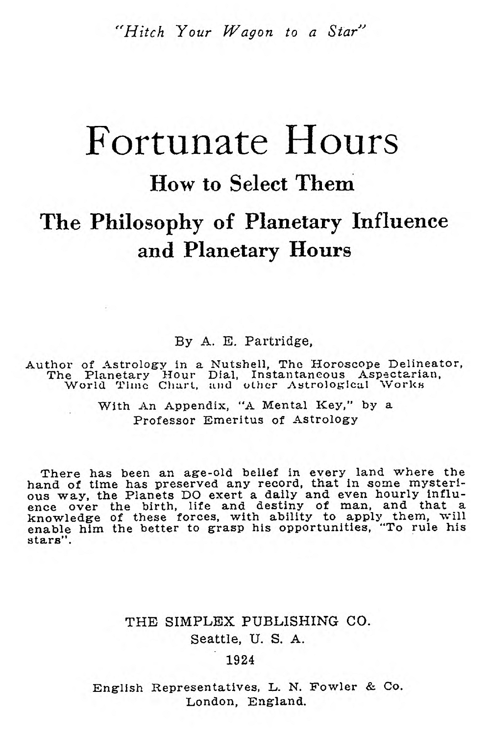 Essential A. E. Partridge
