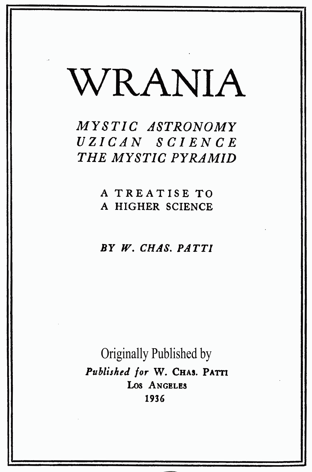 Wrania