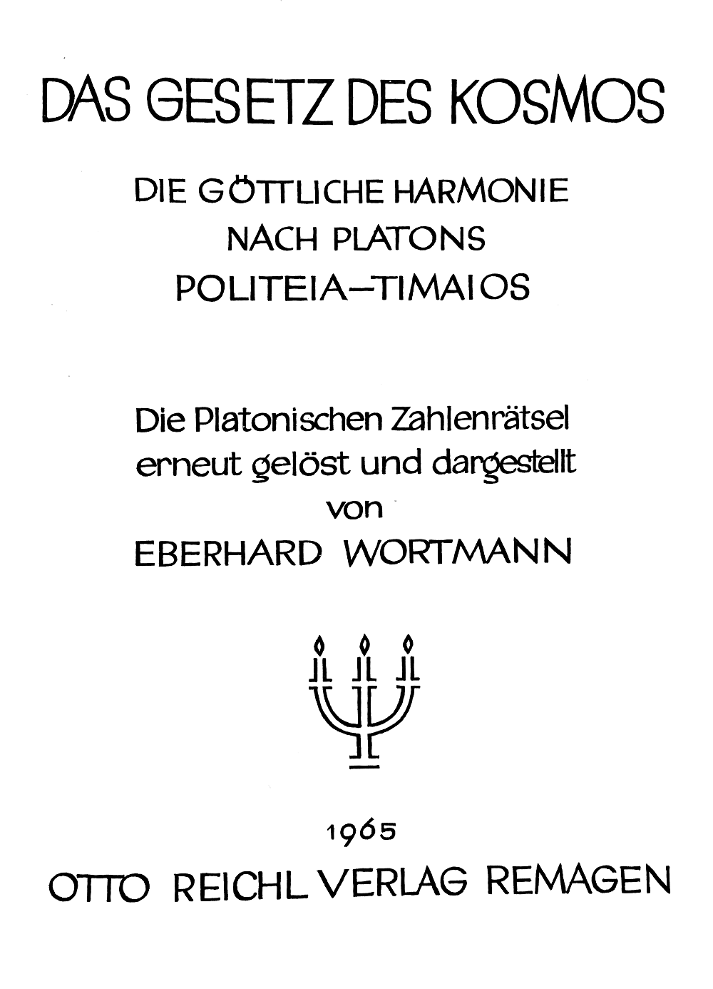 Das Gesetz des Kosmos