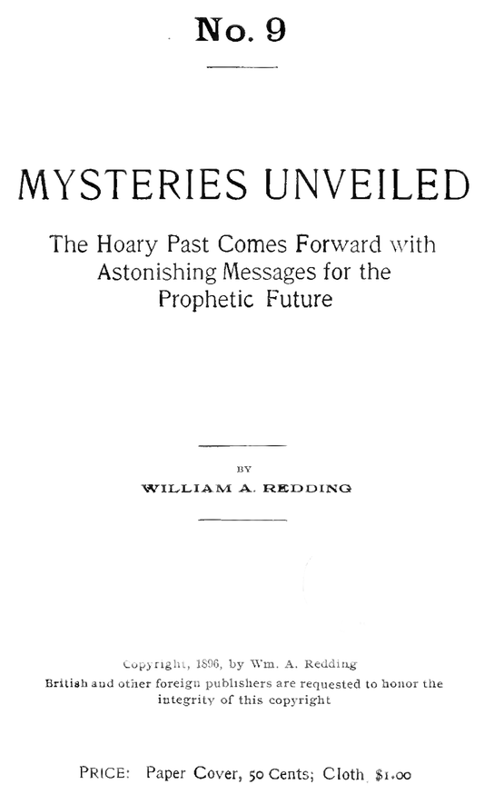 Mysteries Unveiled