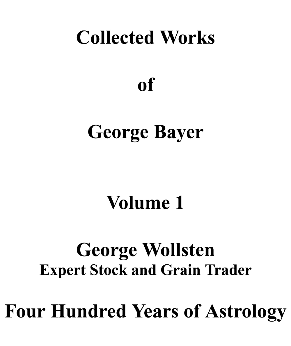 The Collected Works of George Bayer