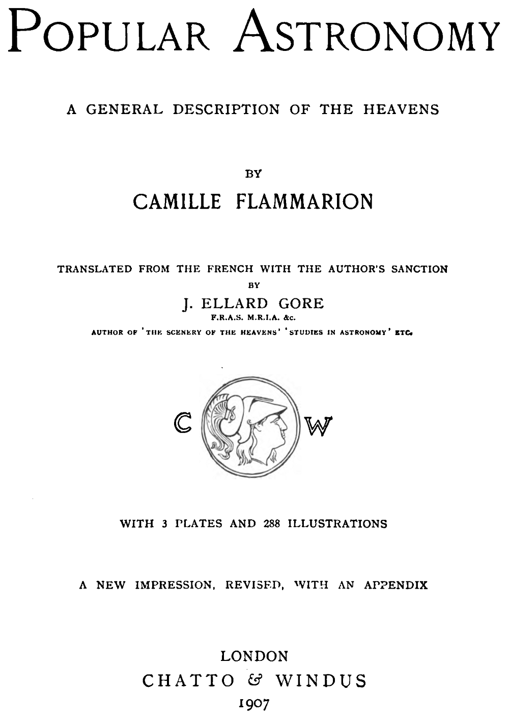Popular Astronomy