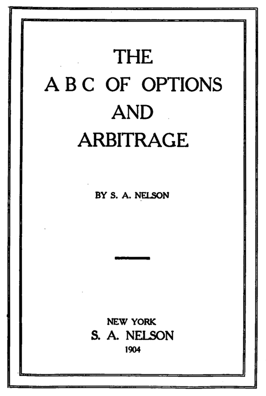 The ABC of Options & Arbitrage