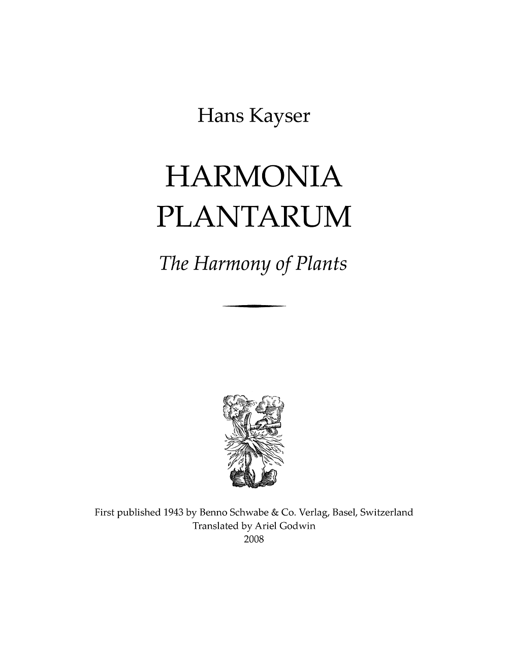 Harmonia Plantarum