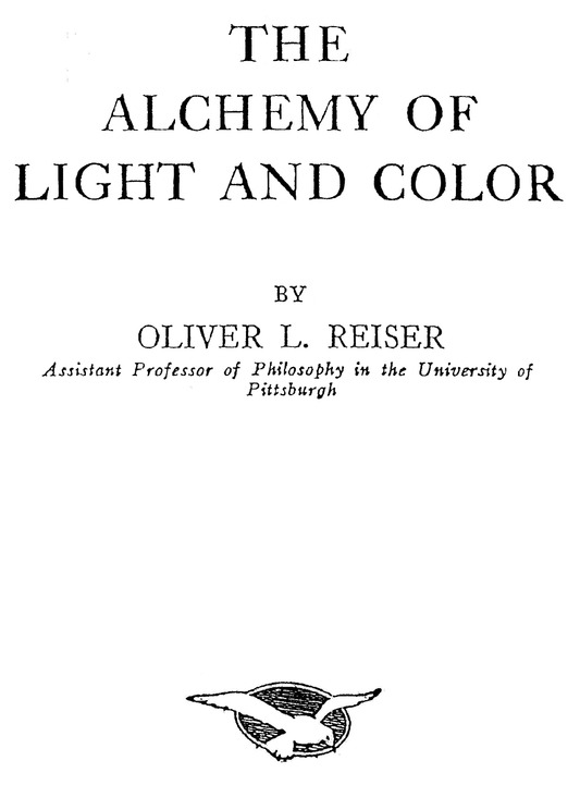 The Alchemy of Light & Color