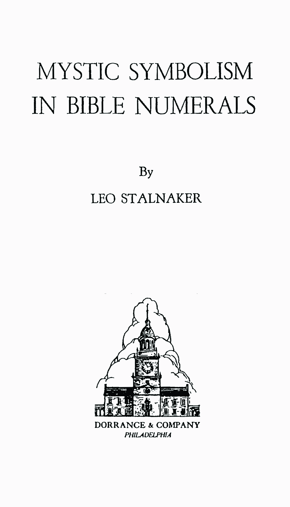 Mystic Symbolism in Bible Numerals