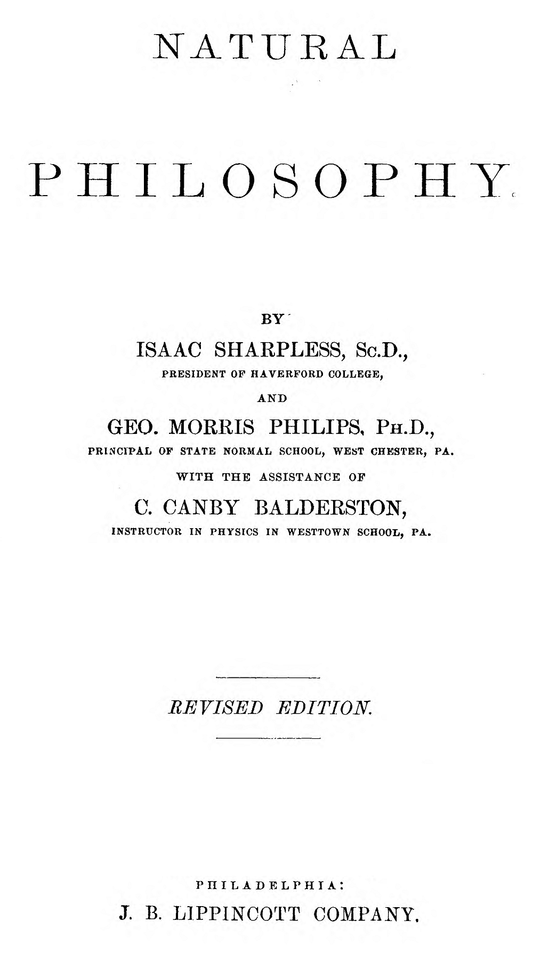 Natural Philosophy