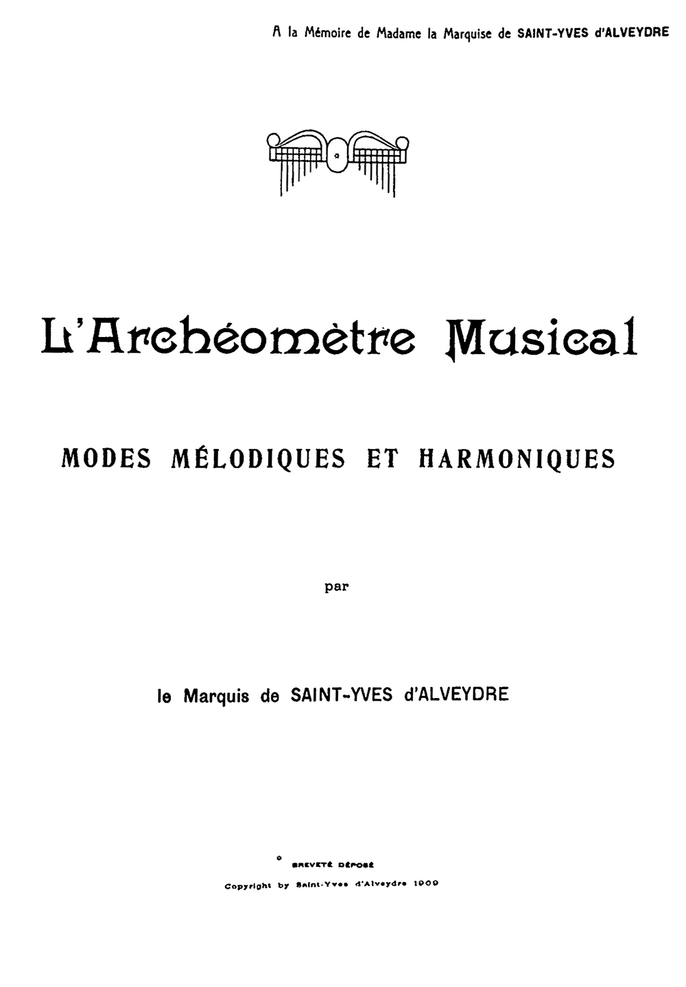 L'Archeometre (French Edition)